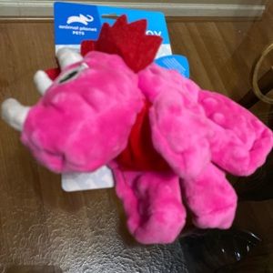 Brand New Animal Planet Plush Dog Toy With Squeaker.